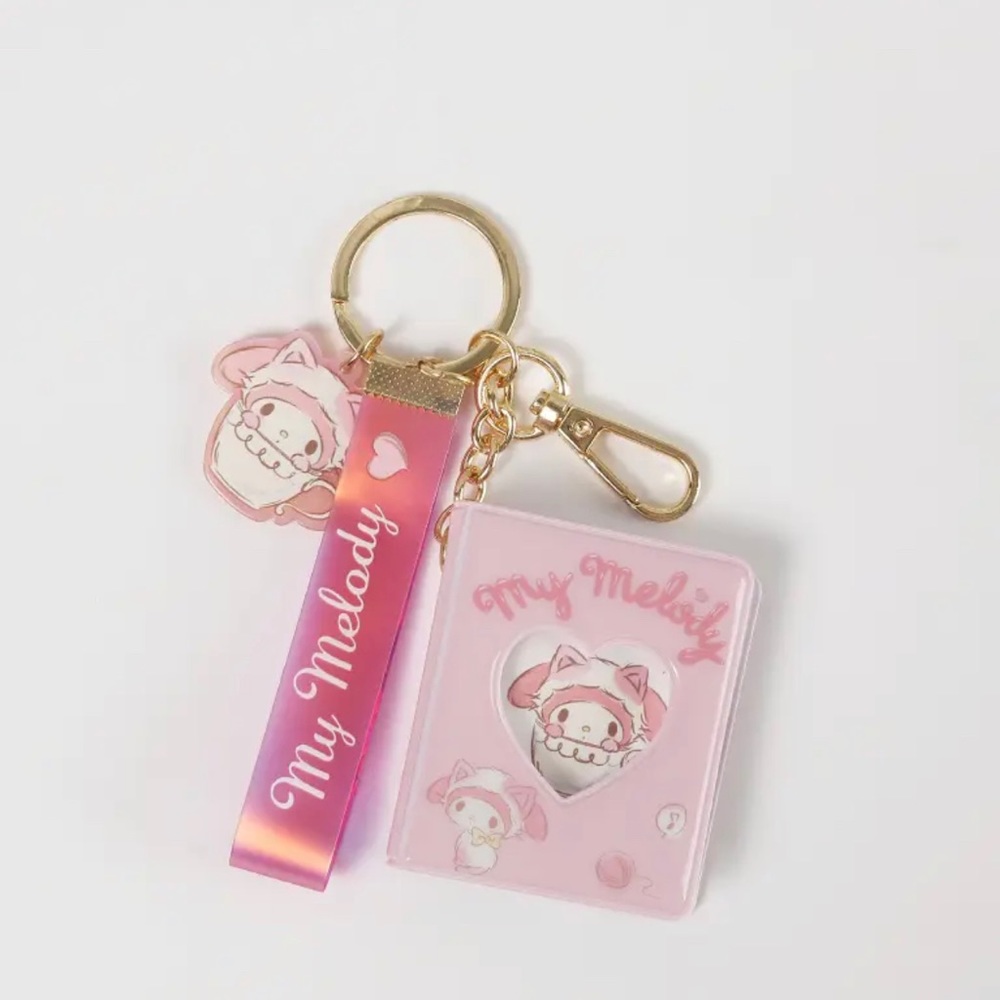 My Melody Photo album Keychain